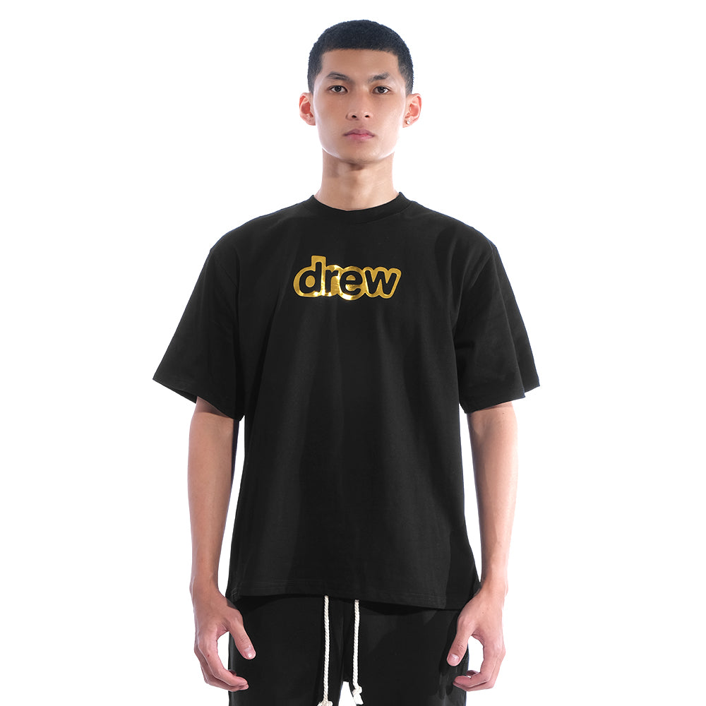 Drew House Secret Gold Foil T-Shirt Black