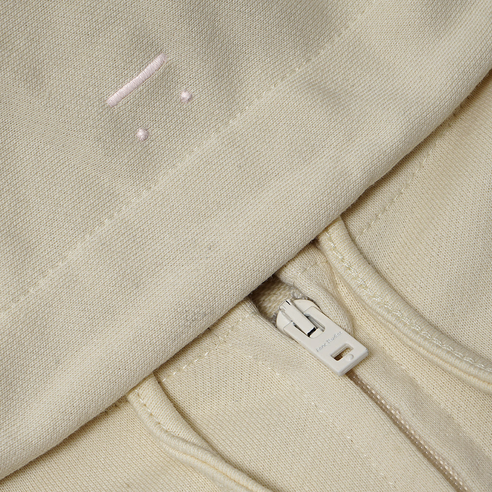 ASD Patch Zip-Up Hoodie Khaki