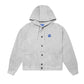 Ader Error Multi Sculpture Logo Jumper Hoodie Grey