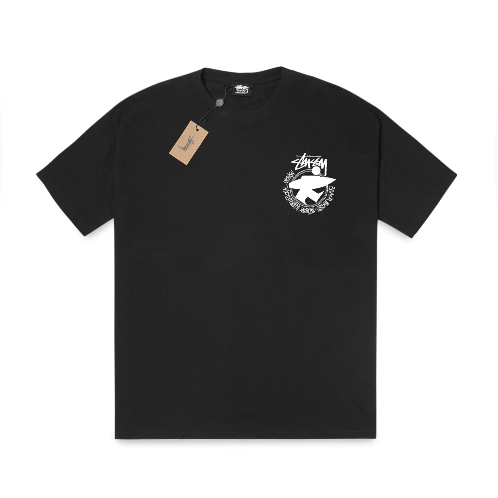 Stussy Beach Roots T-Shirt Black