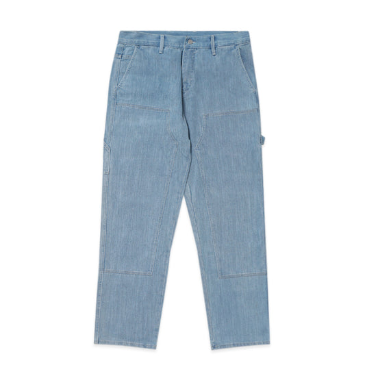 Stussy Denim Work Pants Washed Light Blue