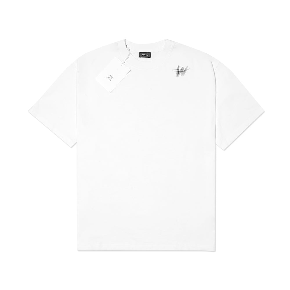 We11done WD Logo T-Shirt White