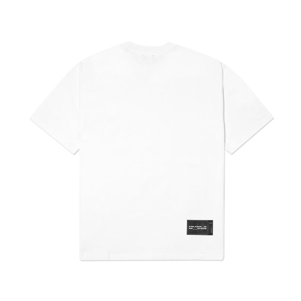 We11done Embroidery Logo T-Shirt White