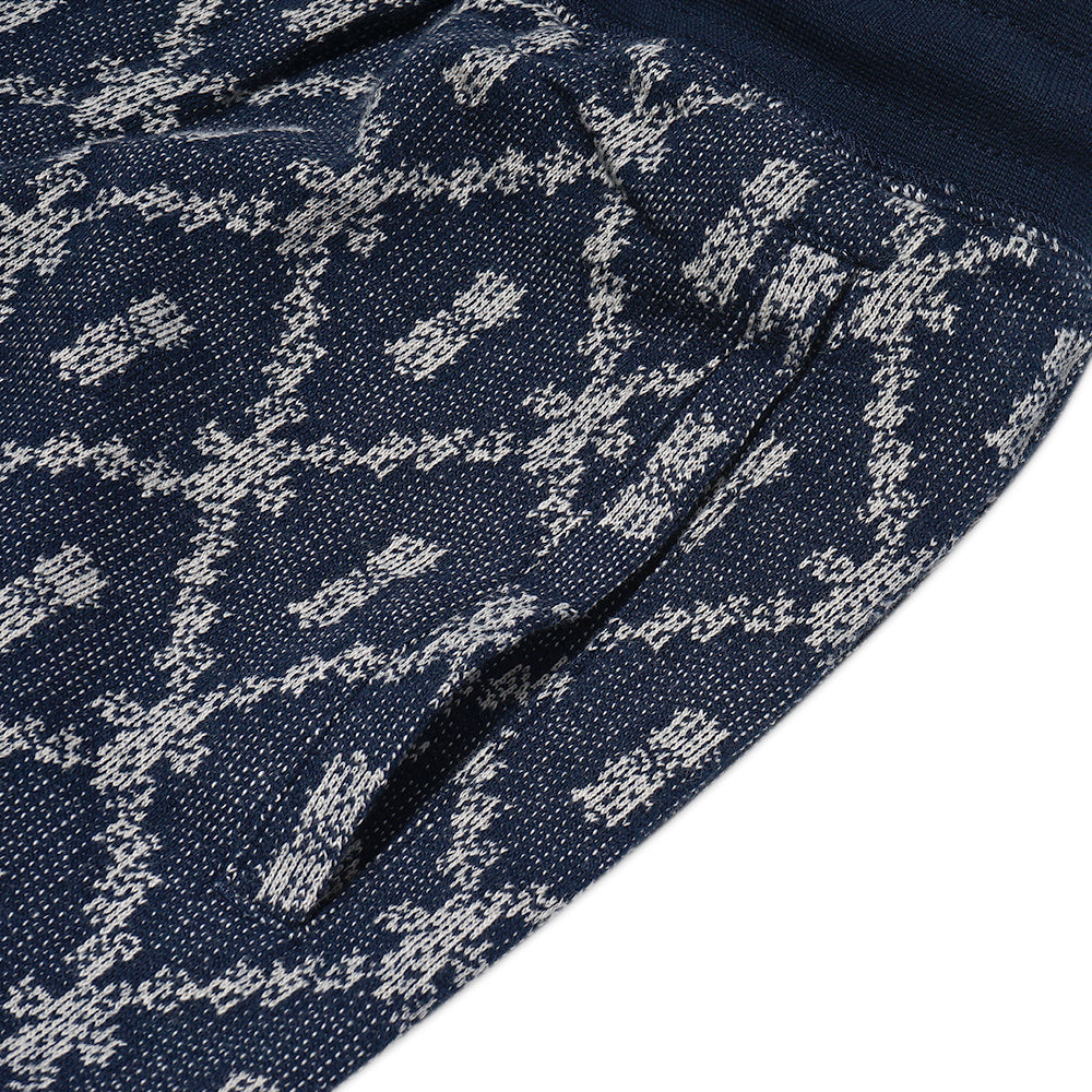Philip Roth Tribal Pattern Shorts Navy