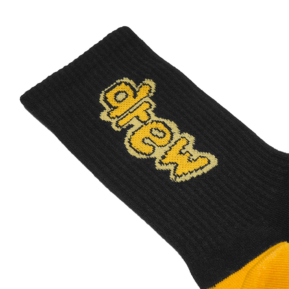 Drew House Vertical Scribble Mid Socks