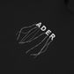 Ader Error Logo-Embellished Hoodie Black