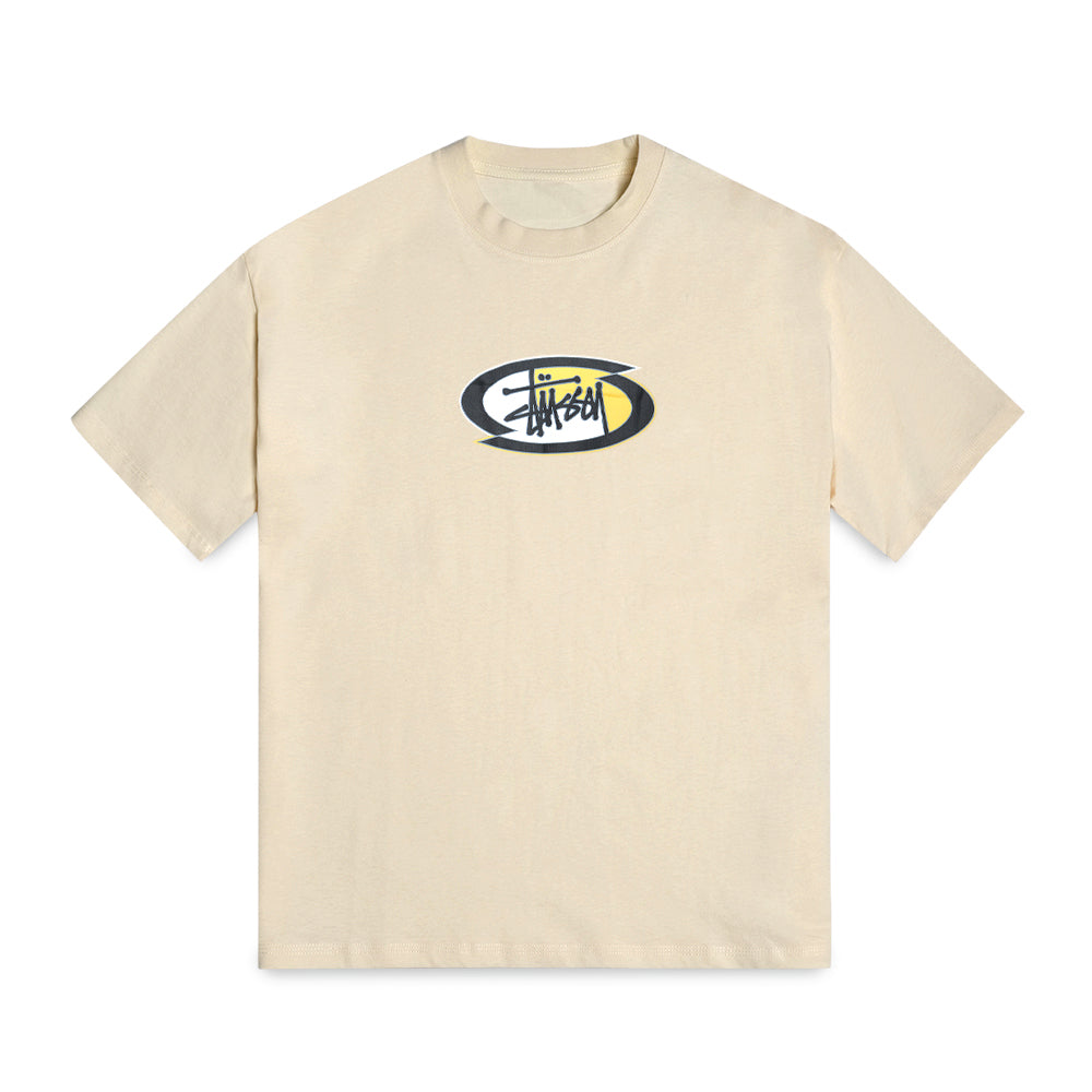 Stussy Split Oval Tee T-Shirt Khaki