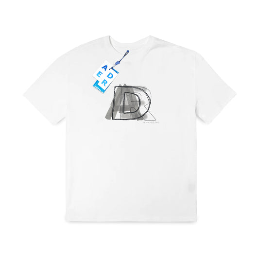 Ader Error AE Spray Logo T-Shirt White