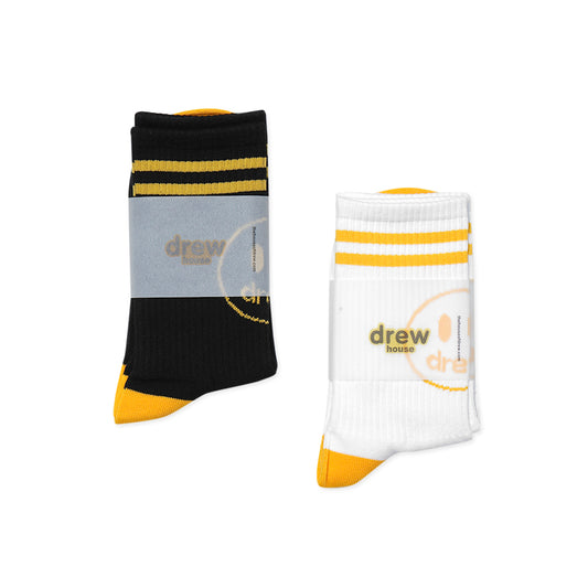 Drew House Mascot Stripe Mid Socks