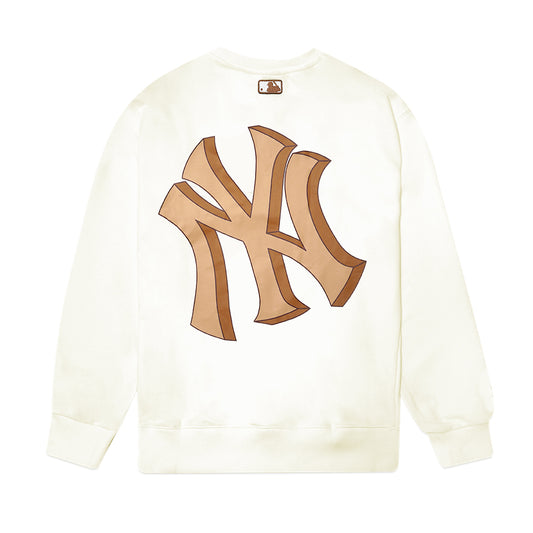 M7B Mega Logo Sweatshirt Beige