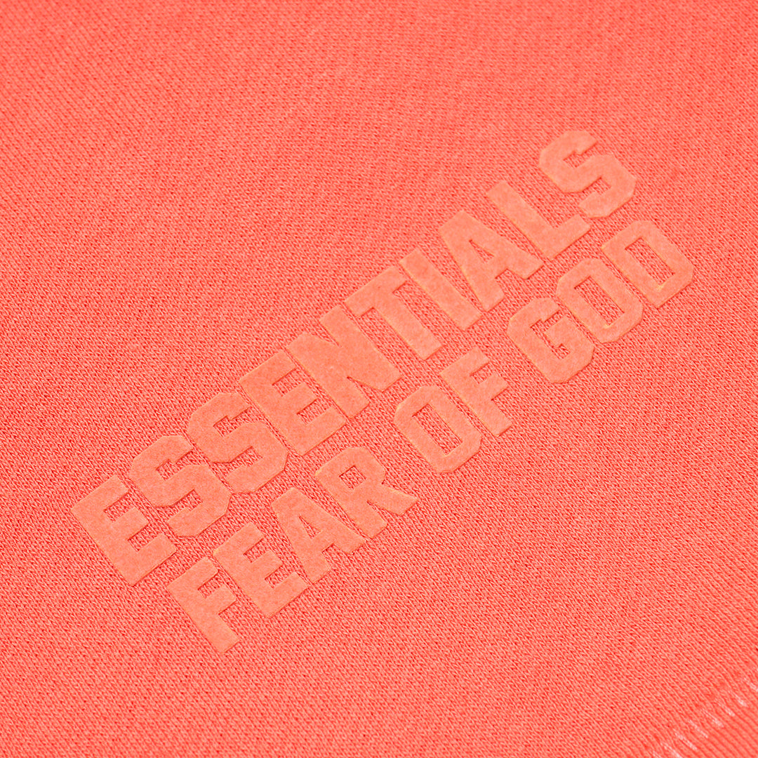 FOG Essentials Bottom Solid Velvet Text Shorts