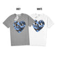 CDG Play Big Camo Heart T-Shirt