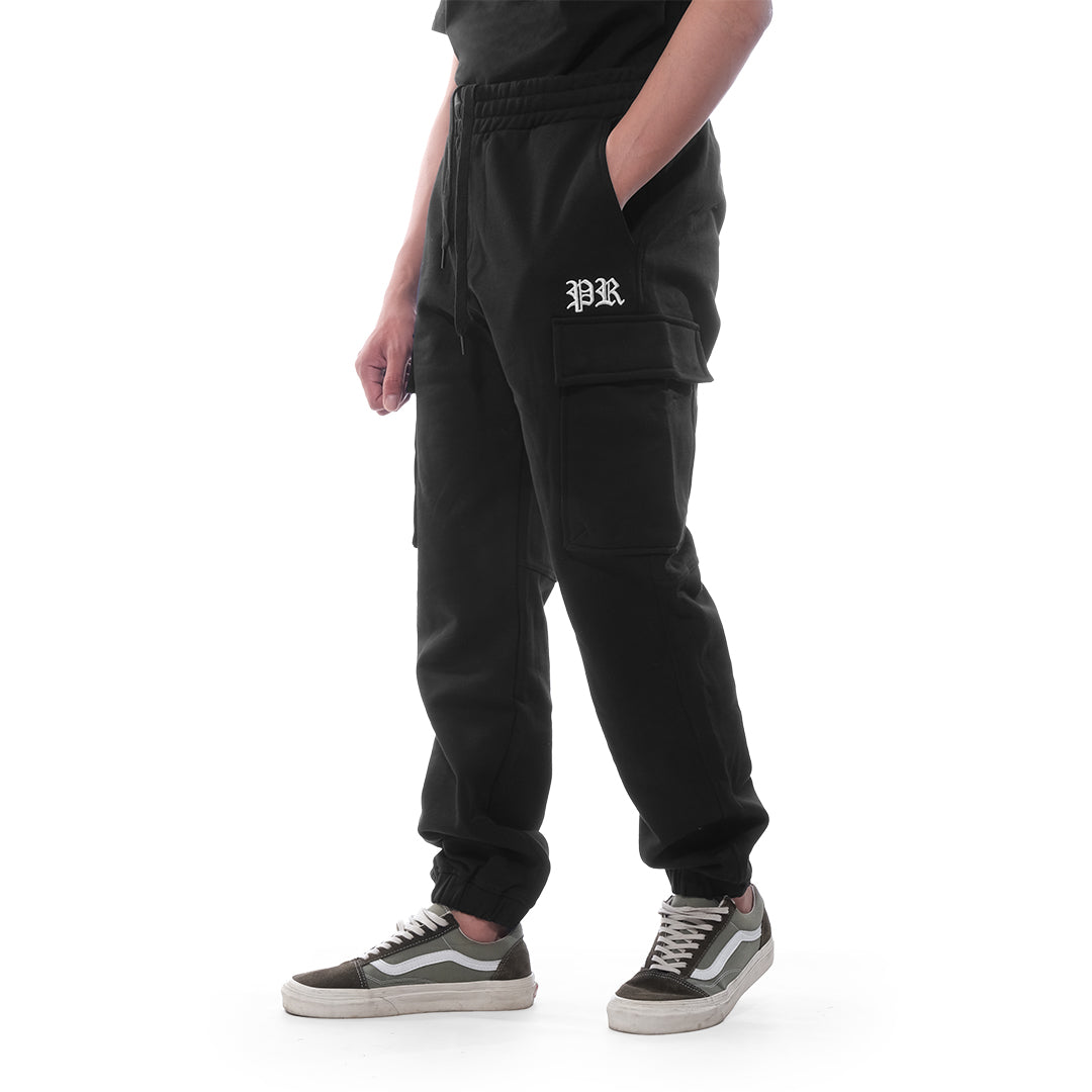 Philip Roth PR Embroidery Cargo Jogger Pants