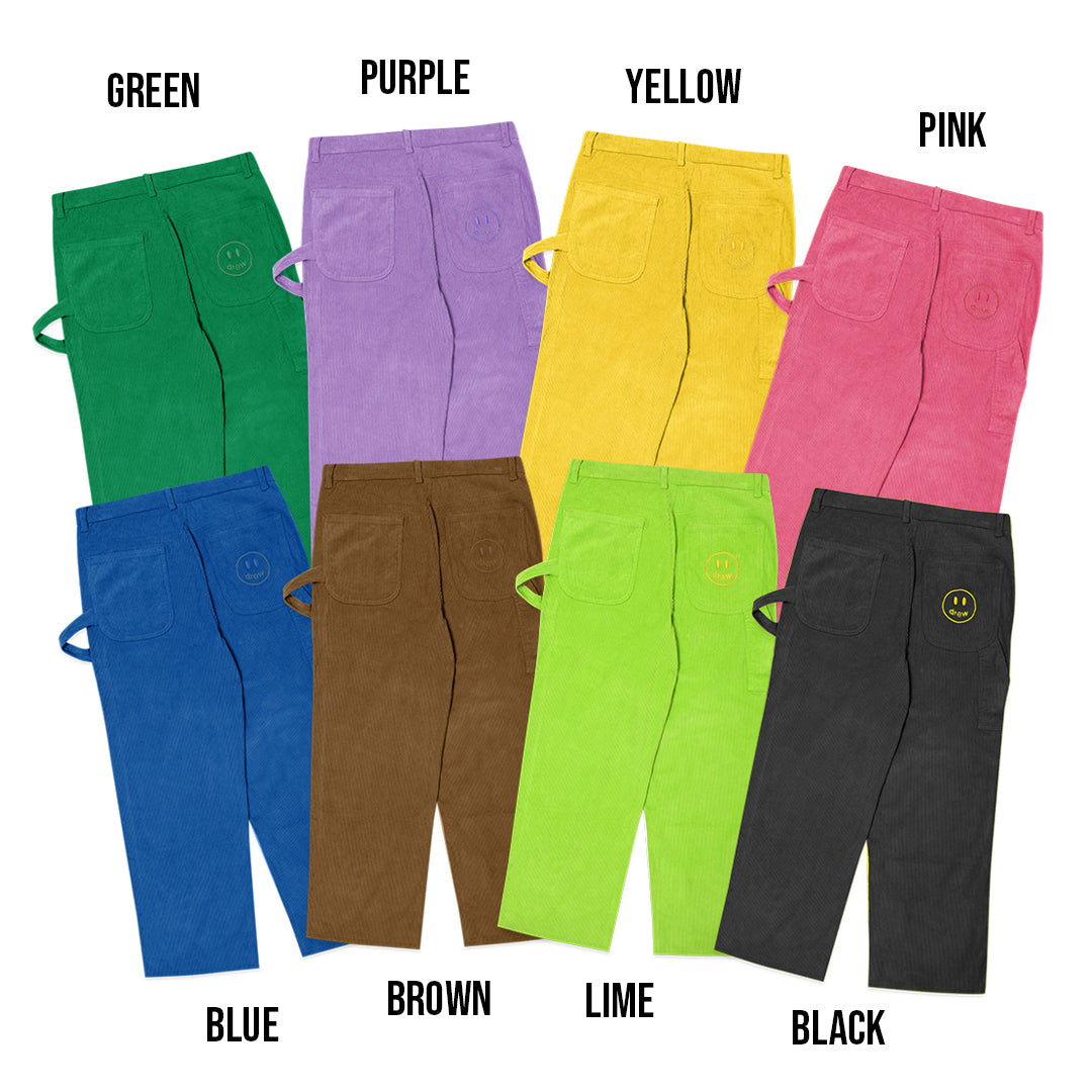 Drew House Corduroy Solid Carpenter Pants