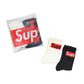 SPM X Hanes Box Logo Quarter Socks 2-Pair Pack