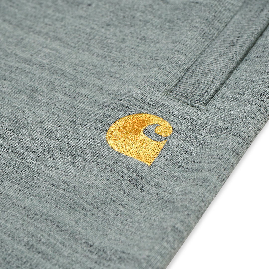 CHT Embroidered Gold Logo Shorts