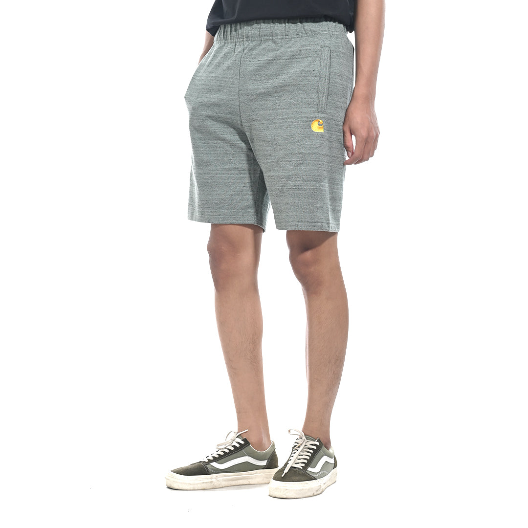CHT Embroidered Gold Logo Shorts