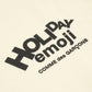 CDG Play Vertical Holiday Emoji Zip-Up Hoodie
