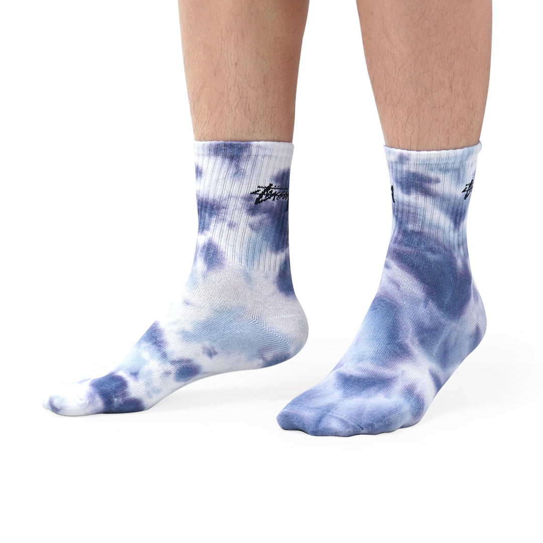 Stussy Tie Dye Quarter Socks 3-Pair Pack
