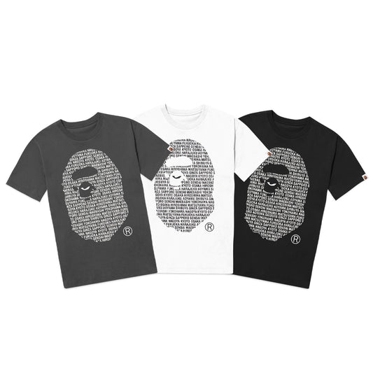 A Bathing Ape Japan Ape Head T-Shirt